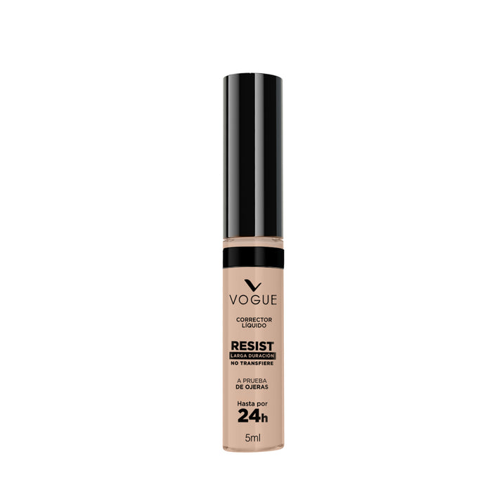 Corrector Vogue Liquido Larga Duración Natural X 5Ml