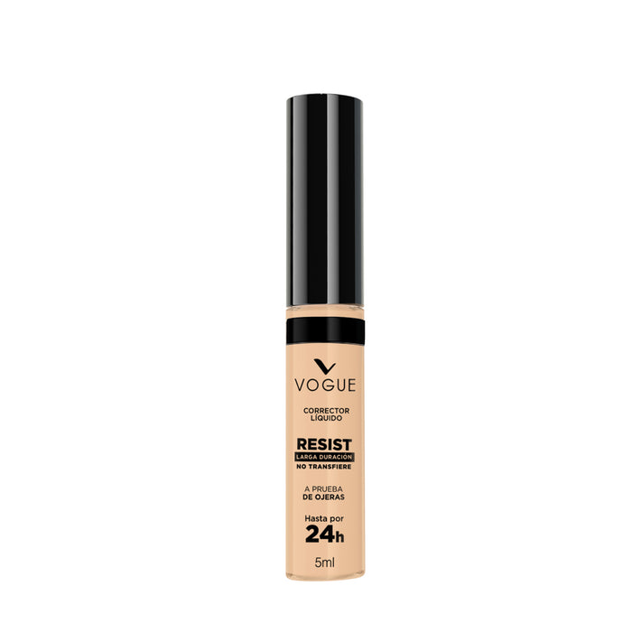 Corrector Vogue Liquido Larga Duración Natural X 5Ml