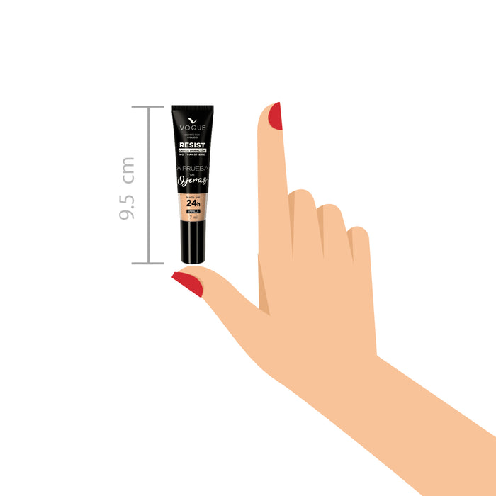 Corrector Liquido Vogue Resistente Vainilla X 7Ml