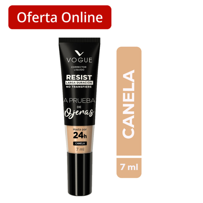 Corrector Vogue Liquido Resist Natural X 7Ml