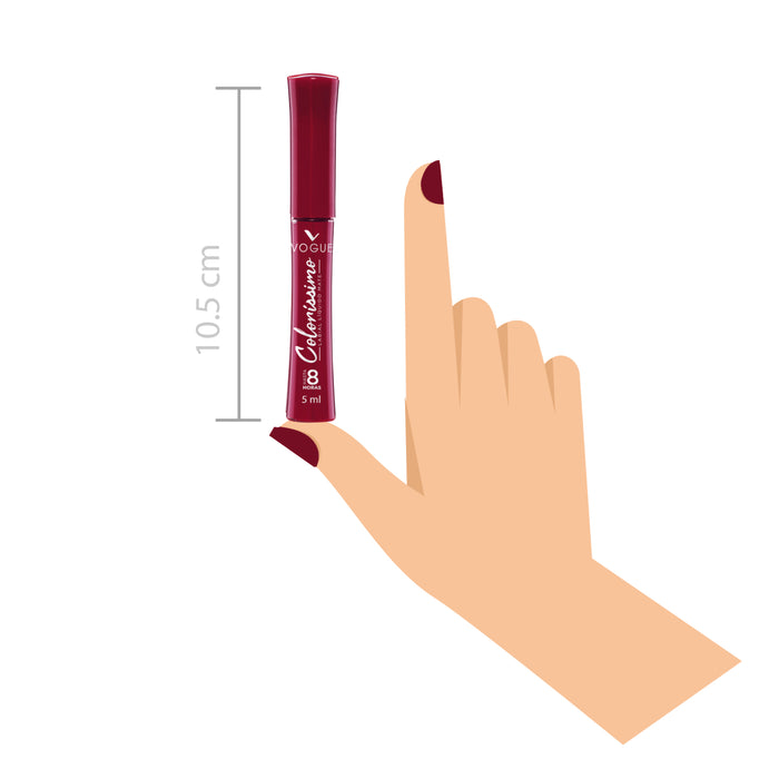 Labial Vogue Liquido Mate Colorissimo Merlot X 5Ml