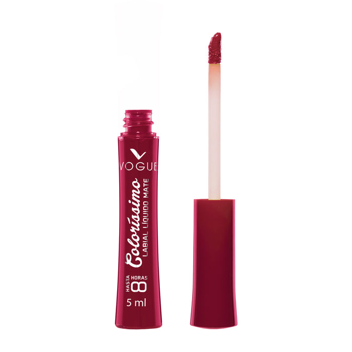 Labial Vogue Liquido Mate Colorissimo Merlot X 5Ml