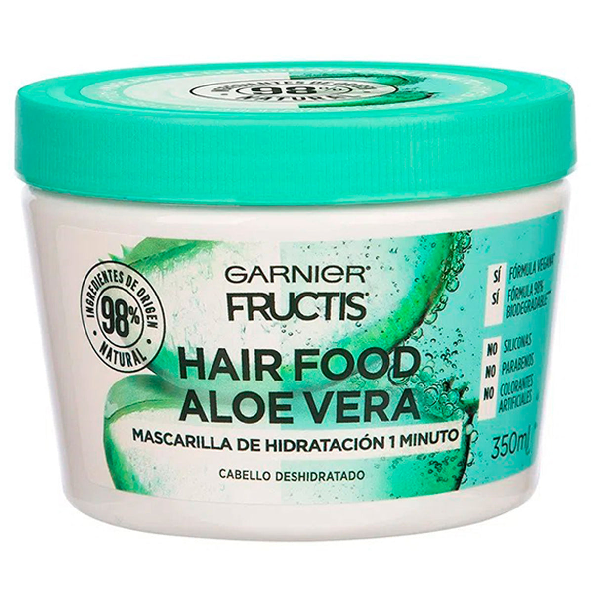 Mascarilla Fructis Hidratacin Aloe Vera 350ml Farmacorp