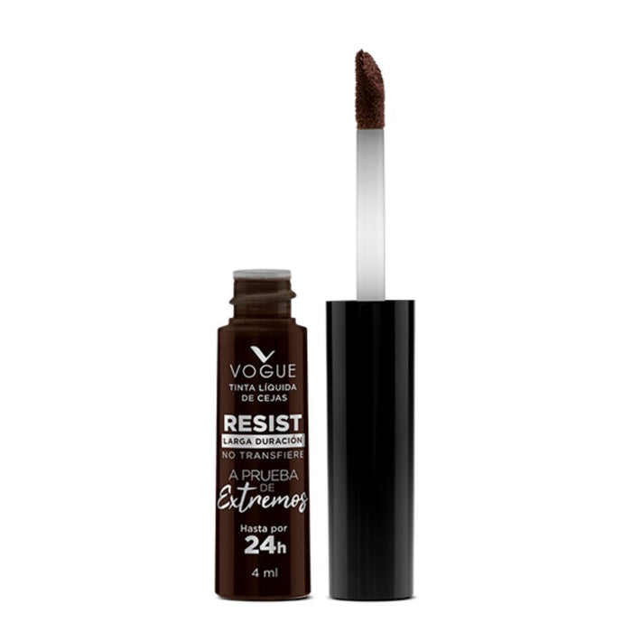 Tinta Para Cejas Vogue Liquida Resist Tono Café X 4Ml