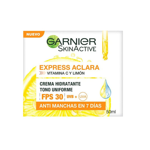 Garnier Crema Express Aclara Fps 30 Y Vitamina C X 70G