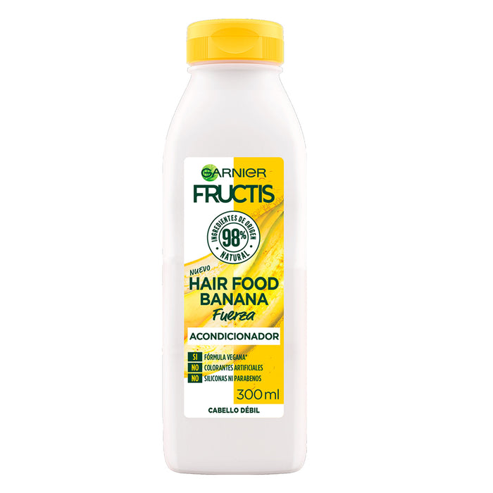 Fructis Hair Food Acondicionador Banana X 300Ml