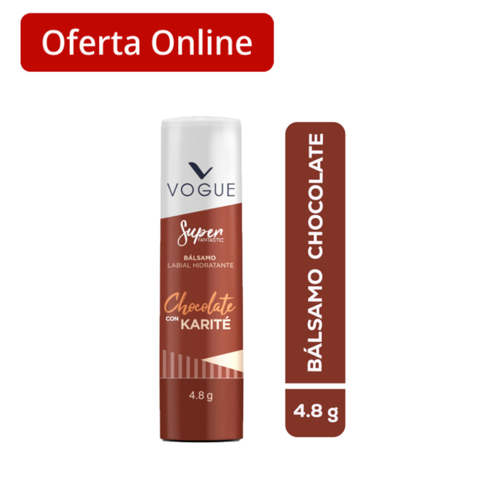 Bálsamo Vogue Labial Chocolate X 4.8G