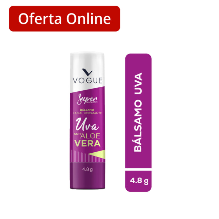 Bálsamo Vogue Labial Uva X 4.8G