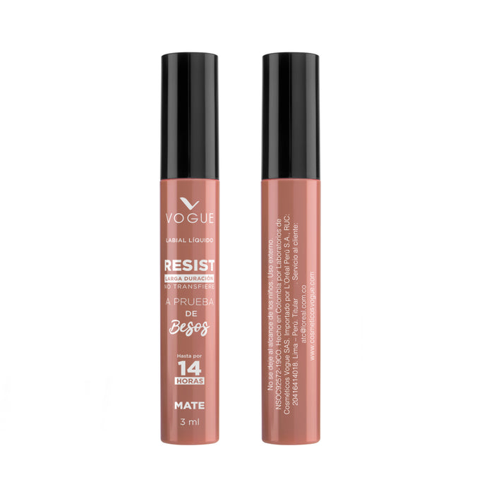 Labial Liquido Vogue Resist Sofisticada X 3Ml