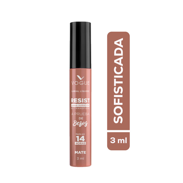 Labial Liquido Vogue Resist Sofisticada X 3Ml