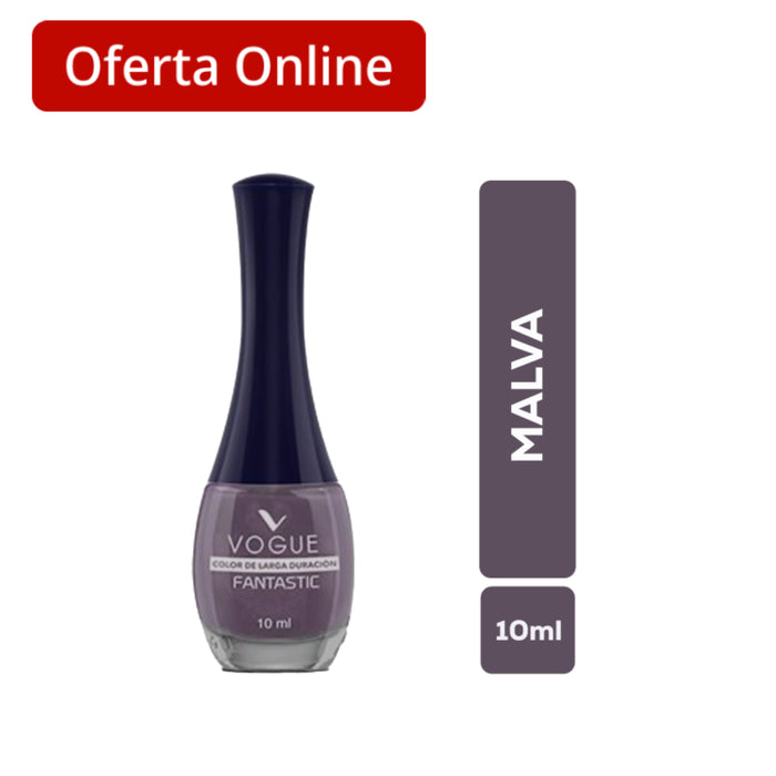 Esmalte Vogue Fantastic 343 Malva X 10Ml