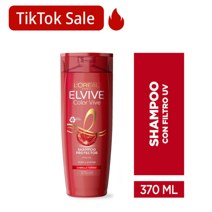 Shampoo Elvive Colorvive - Cabello Teñido X 370Ml