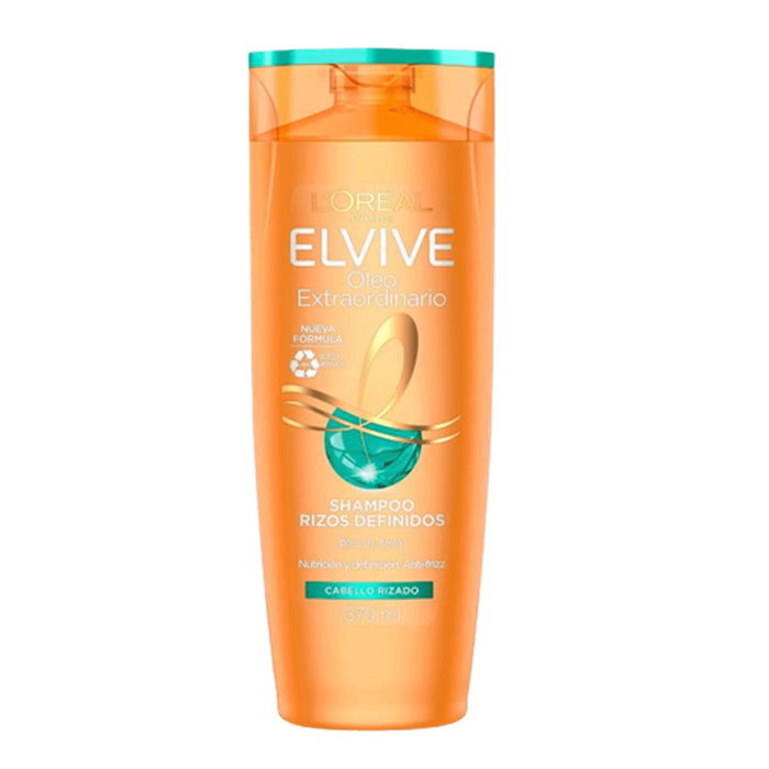 Elvive Shampoo Oleo Extraordinario Rizos X 370Ml