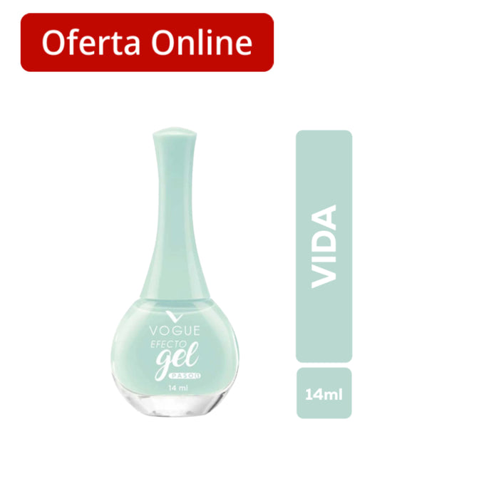 Esmalte Vogue Efecto Gel Vida X 14Ml