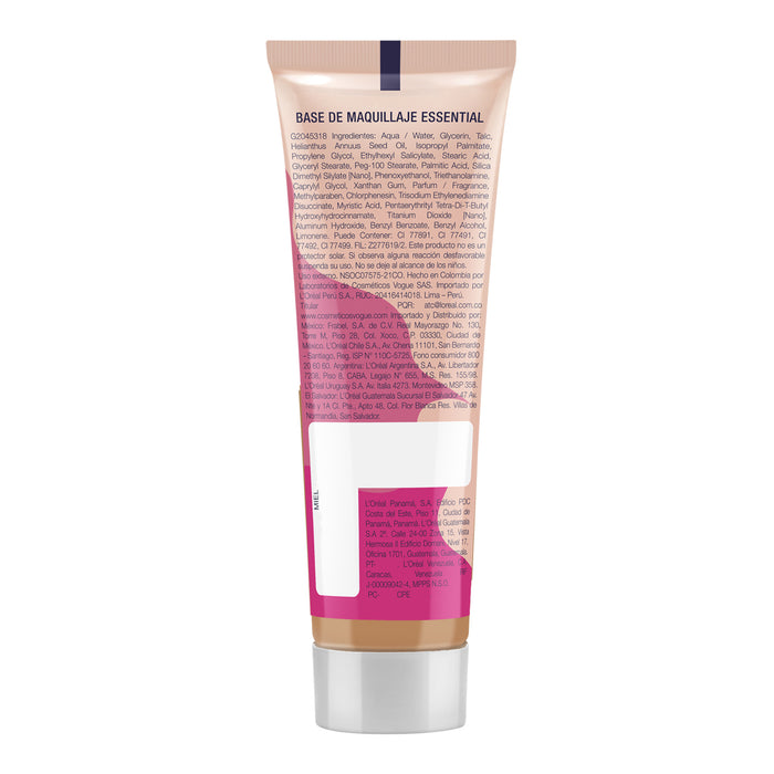 Base Maquillaje Vogue Essential Miel X 25Ml