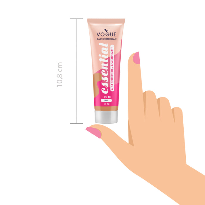 Base Maquillaje Vogue Essential Miel X 25Ml