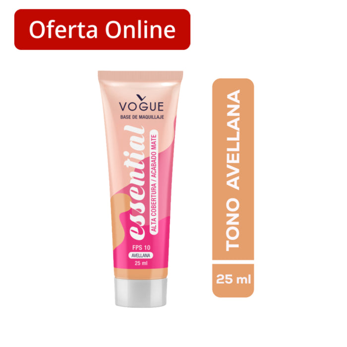 Base Vogue Essential Avellana X 25Ml
