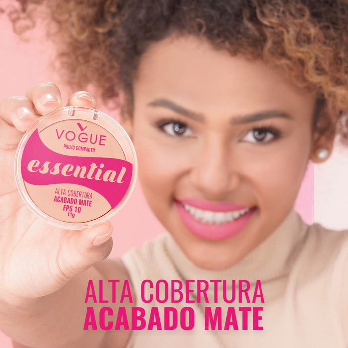 Polvo Vogue Compacto Essential Natural X 11G