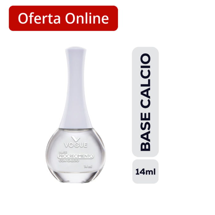 Esmalte Vogue Efecto Spa Base Con Calcio X 14Ml