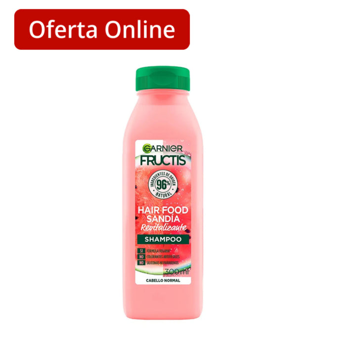 Shampoo Garnier Fructis Hair Food Sandia X 300Ml
