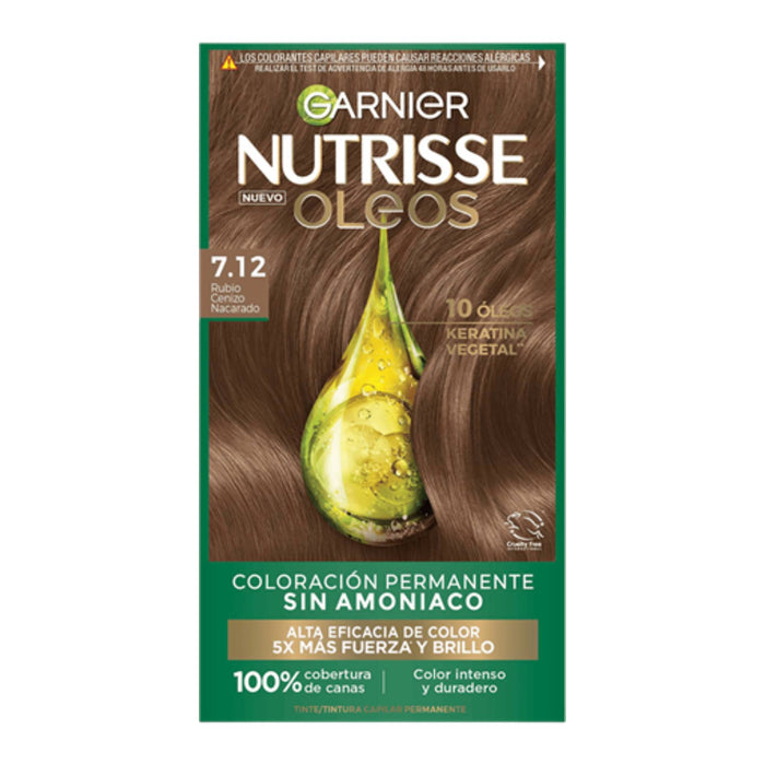 Garnier Nutrisse Oleos Tinte # 7.12 Rubio Cenizo