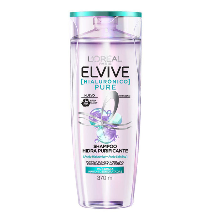 Elvive Shampoo Hialuronico Pure X 370Ml