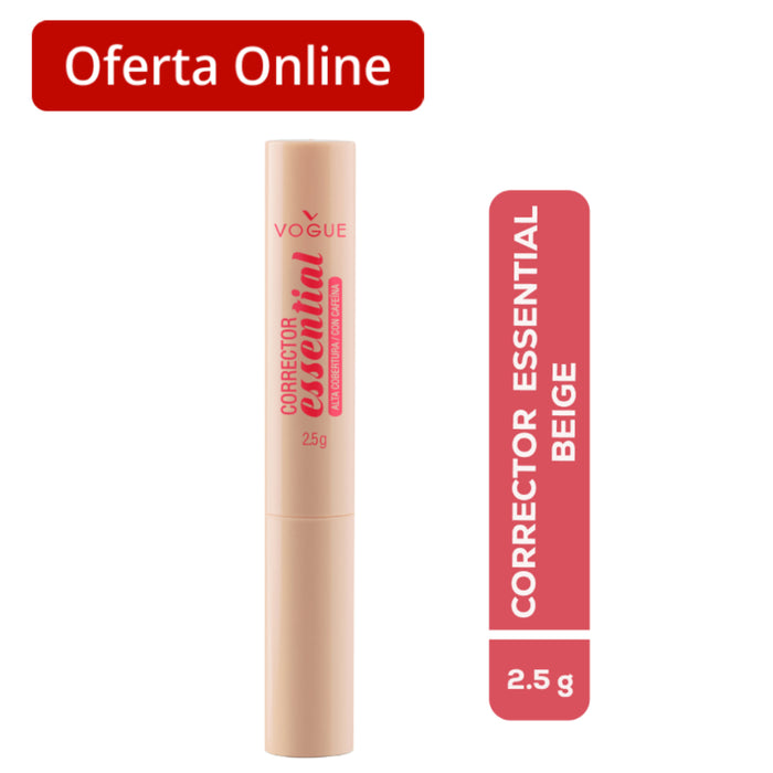 Corrector Vogue Essential Beige X 2.5G