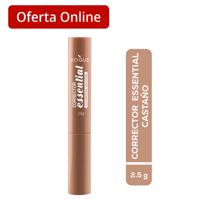 Corrector Vogue Essential Castaño X 2.5G