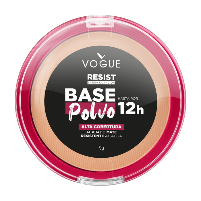 Base Vogue En Polvo Resist 12H Natural X 9G