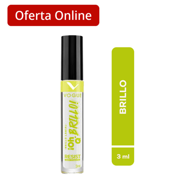 Brillo Labial Vogue Oh Q Brillo Resist Top Coat X 3Ml