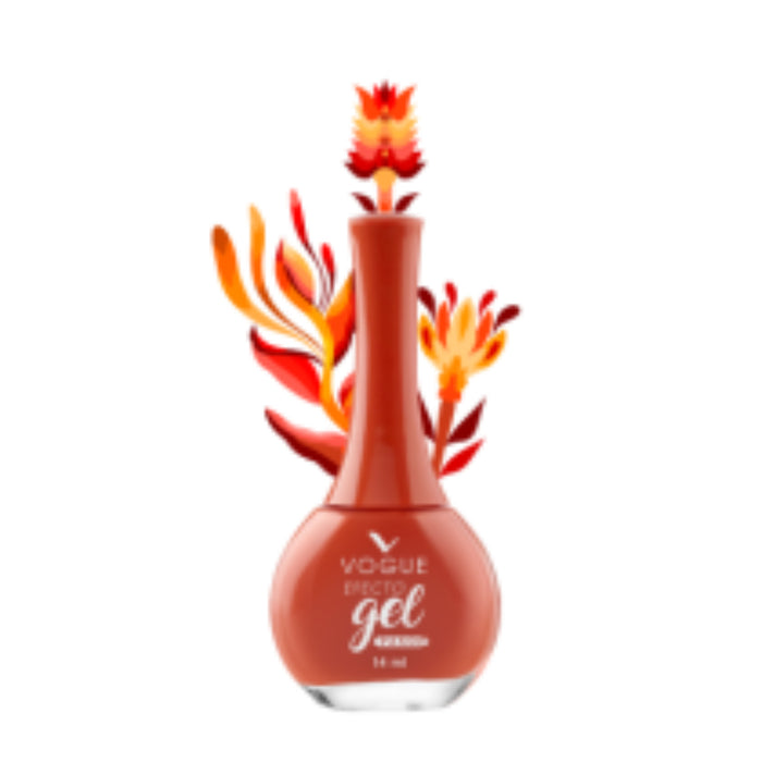 Esmalte Vogue Efecto Gel Flora X 14Ml