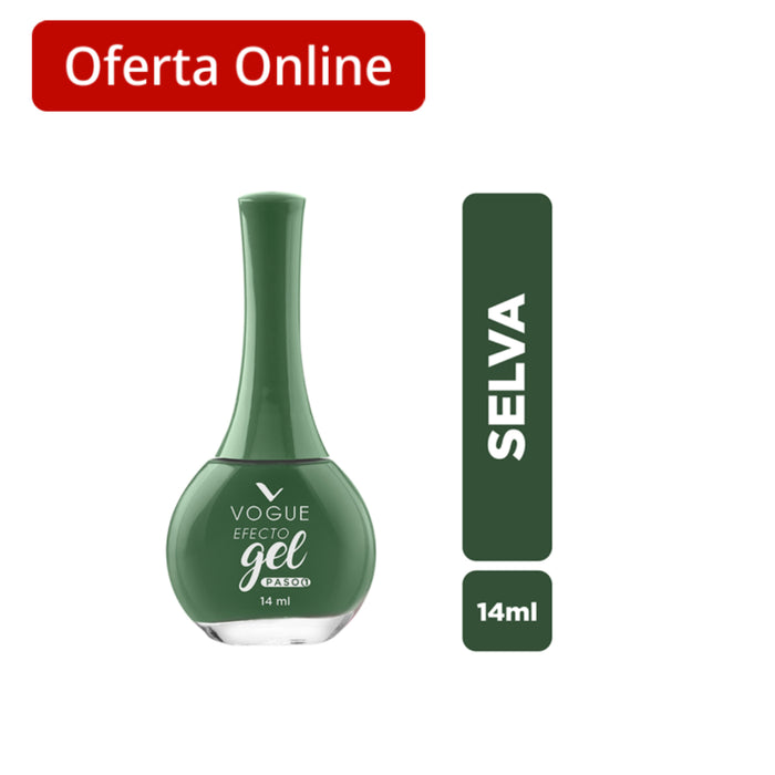 Esmalte Vogue Efecto Gel Selva X 14Ml