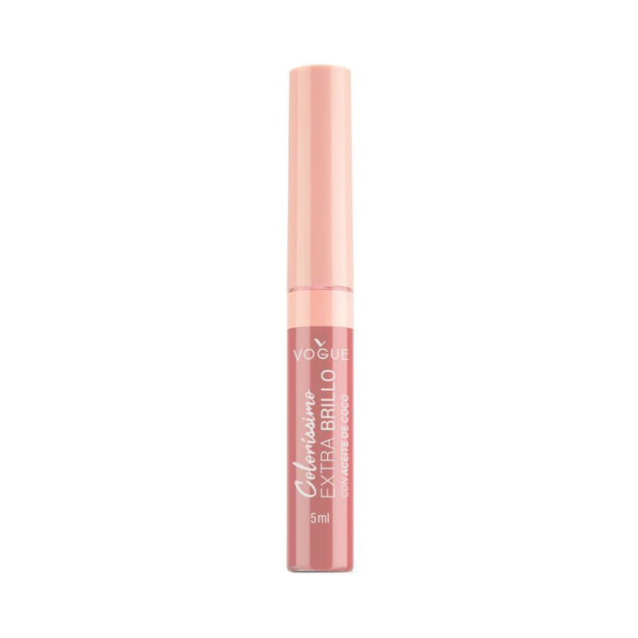 Labial Extra Brillo Vogue Colorissimo Rose X 5 Ml