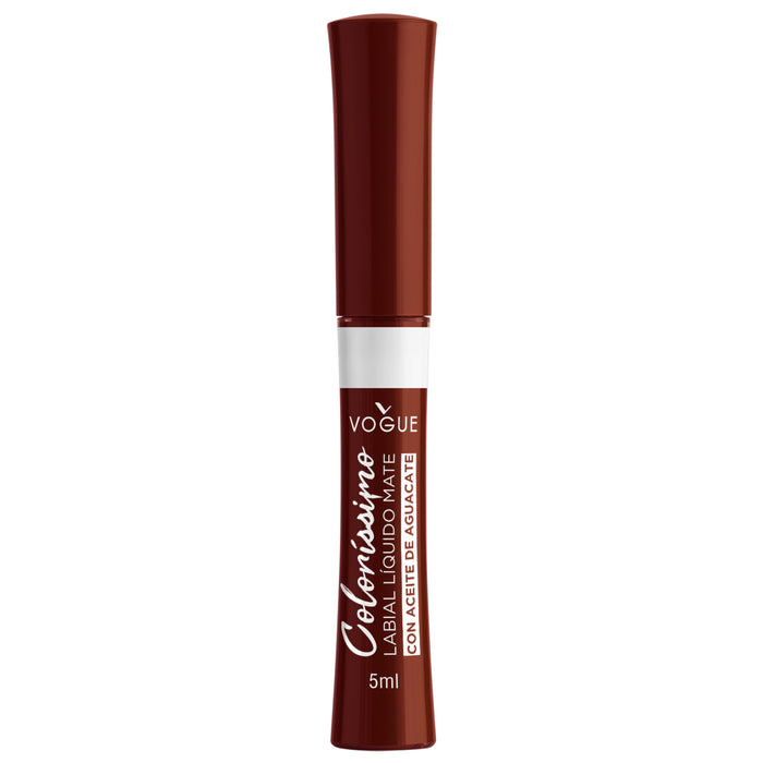 Labial Vogue Liquido Mate Colorissimo Arándano X 5Ml