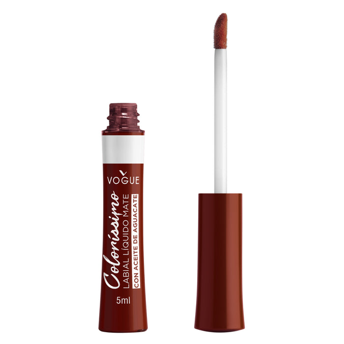 Labial Vogue Liquido Mate Colorissimo Arándano X 5Ml