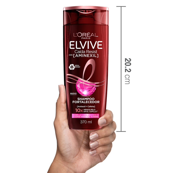 Shampoo Anti Caída Elvive Cabello Quebradizo X 370Ml