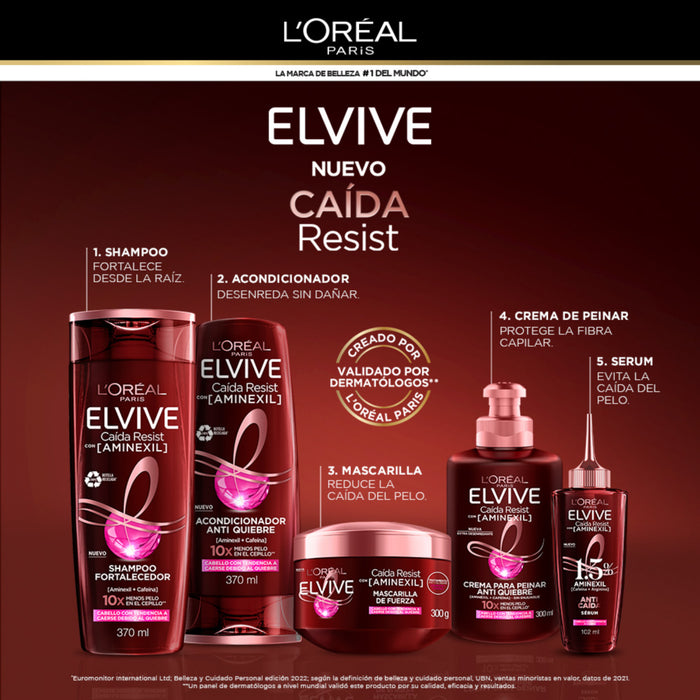 Shampoo Elvive Anti Caida - Cabello Quebradizo X 680Ml