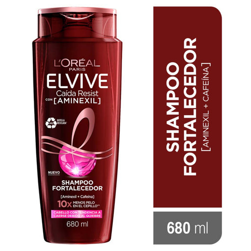 Shampoo Anti Caída Elvive Cabello Quebradizo X 680Ml