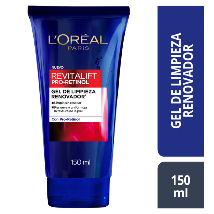 Gel Limpiador L'oréal Retinol - Antiedad X 150Ml