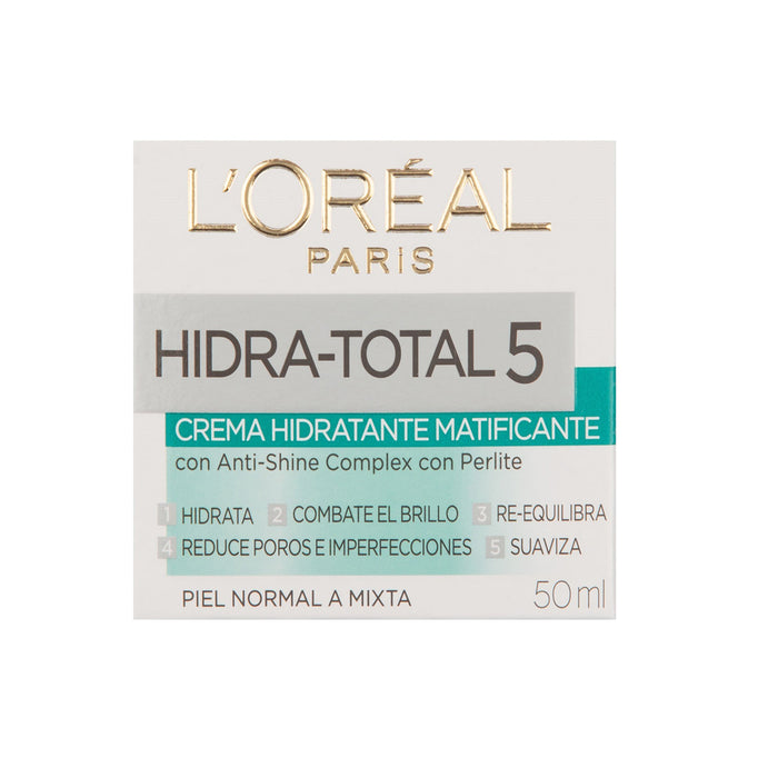 Loreal Hidra-Total 5 Crema Hidratante Y Matificante X 50Ml