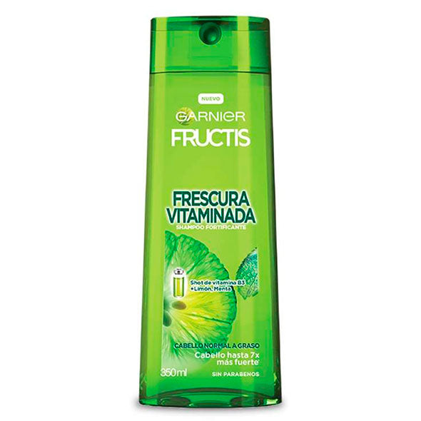 Fructis Shampoo Frescura Vitaminada X 350Ml