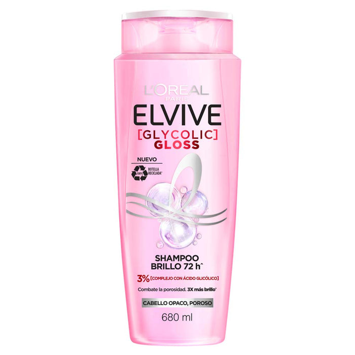 Shampoo Elvive Glycolic Gloss X 680Ml