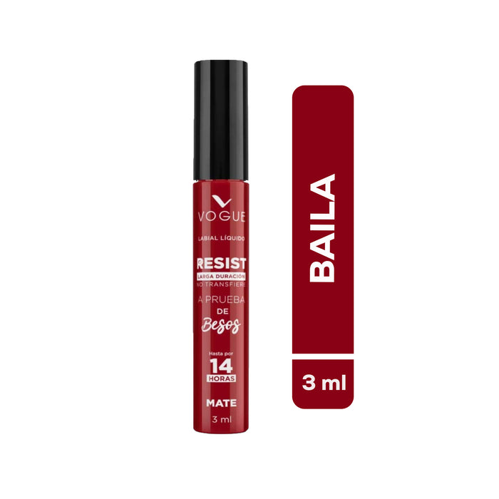 Labial Liquido Vogue Resist Baila X 5Ml