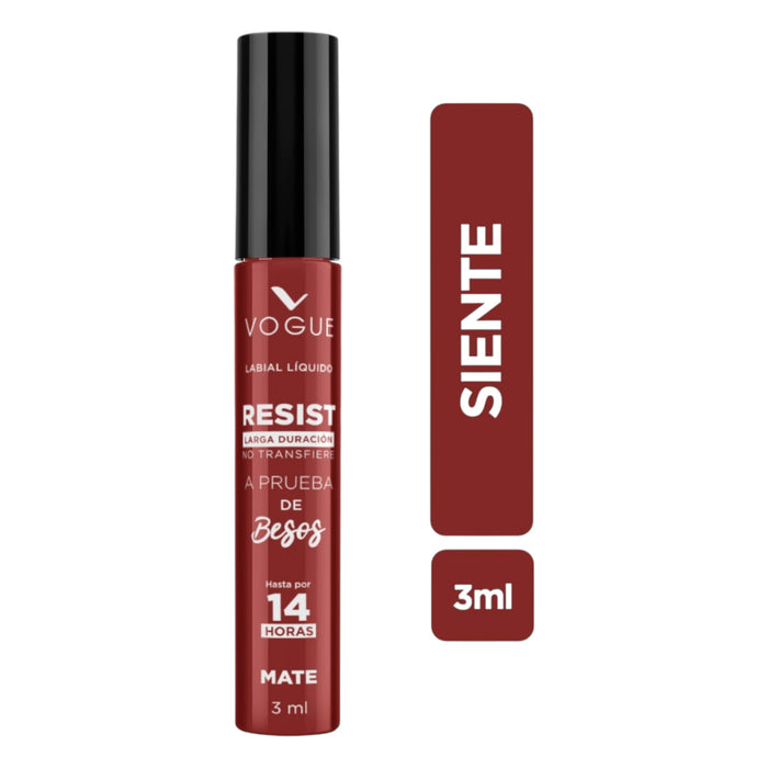 Labial Liquido Vogue Resist Siente X 5Ml