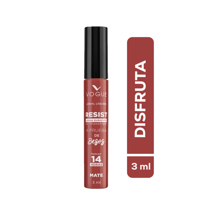 Labial Liquido Vogue Resist Disfruta X 5Ml