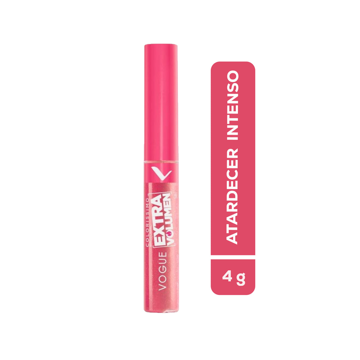 Brillo Labial Vogue Colorissimo Extra Volumen Atardecer Intenso X 5Ml ...