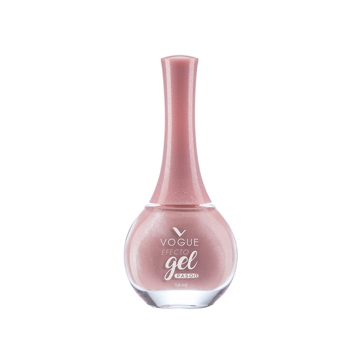 Esmalte Vogue Efecto Gel Tono Rose X 14Ml