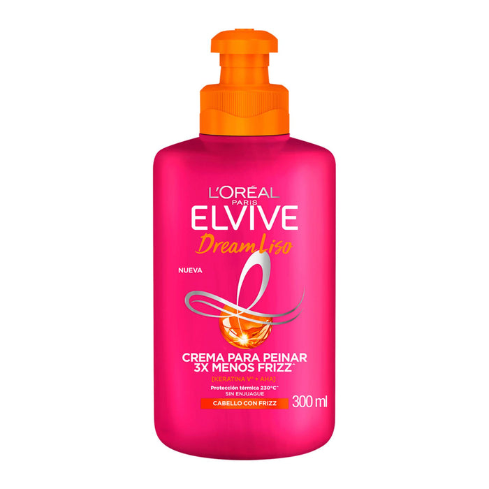 Crema Para Peinar Elvive Dream Liso X 300Ml