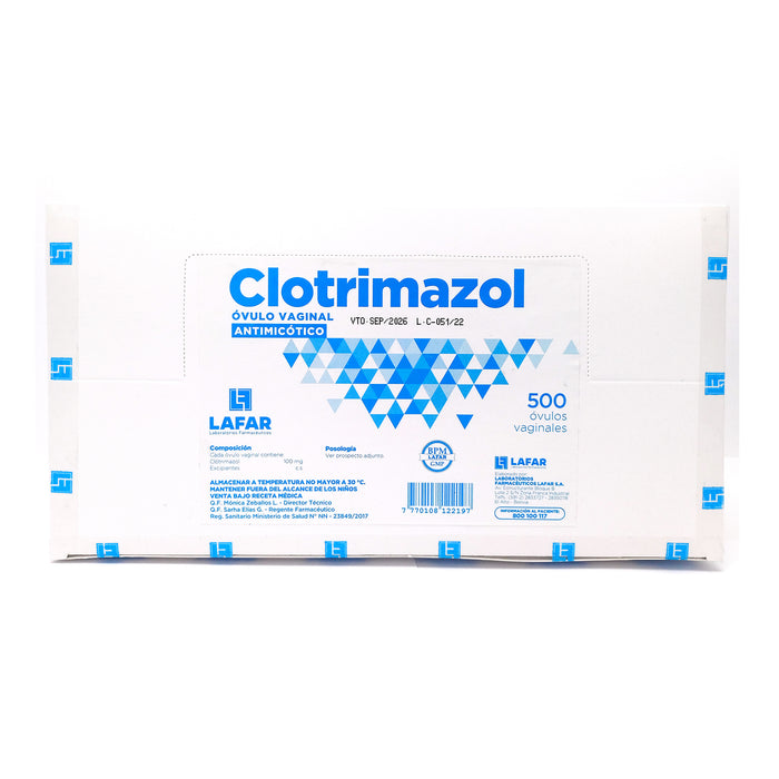 Clotrimazol 100Mg Generico X Ovulo