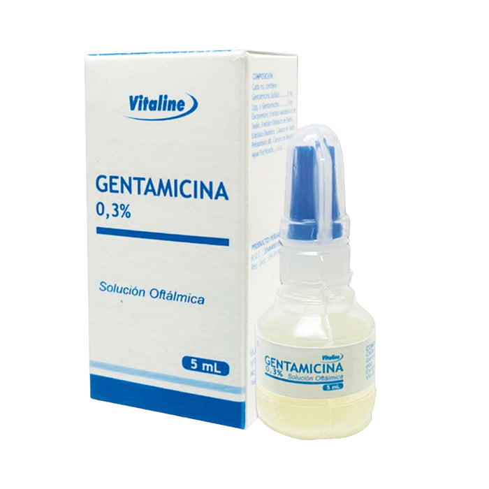 Gentamicina 0.3% Colirio X 5 10Ml Generico Li